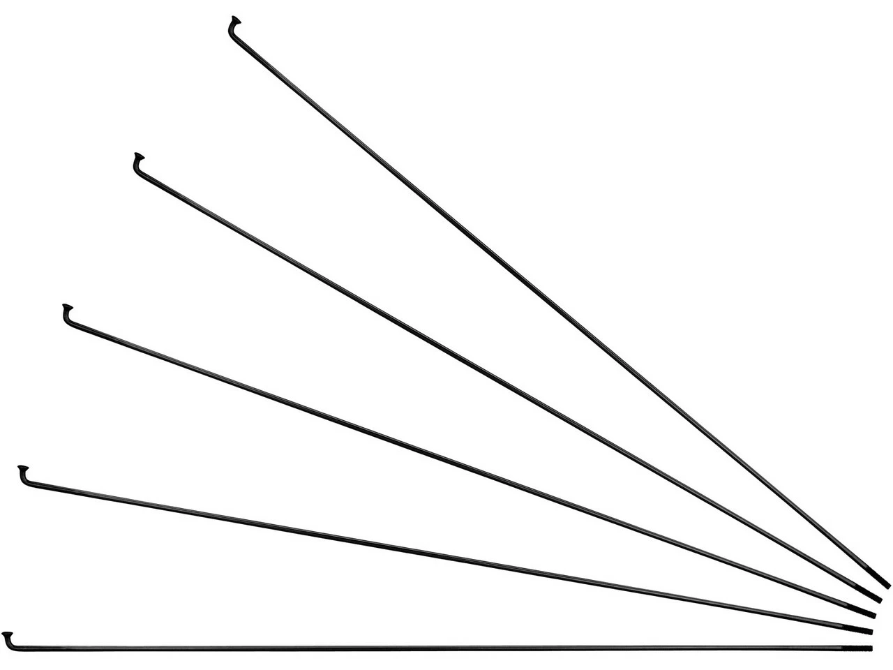 Sapim Radios Race J-Bend Para Rohloff + Cabecillas - 5 Unidades 1 Sapim Radios Race J-Bend Para Rohloff + Cabecillas - 5 Unidades