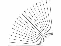 Sapim Radios Race J-Bend + Cabecillas - 20 Unidades