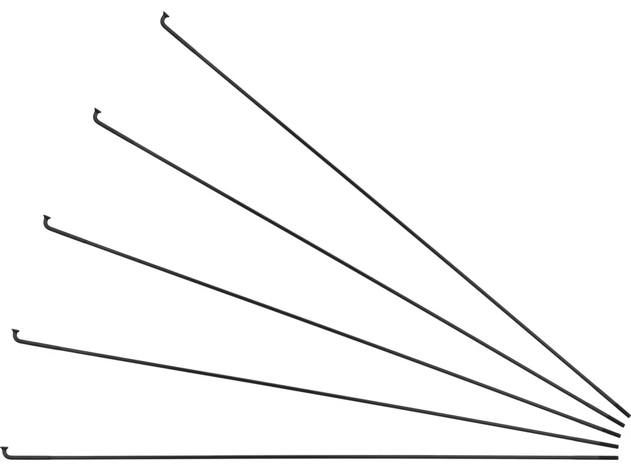 Sapim Radios Race J-Bend + Cabecillas - 5 Unidades 1 Sapim Radios Race J-Bend + Cabecillas - 5 Unidades